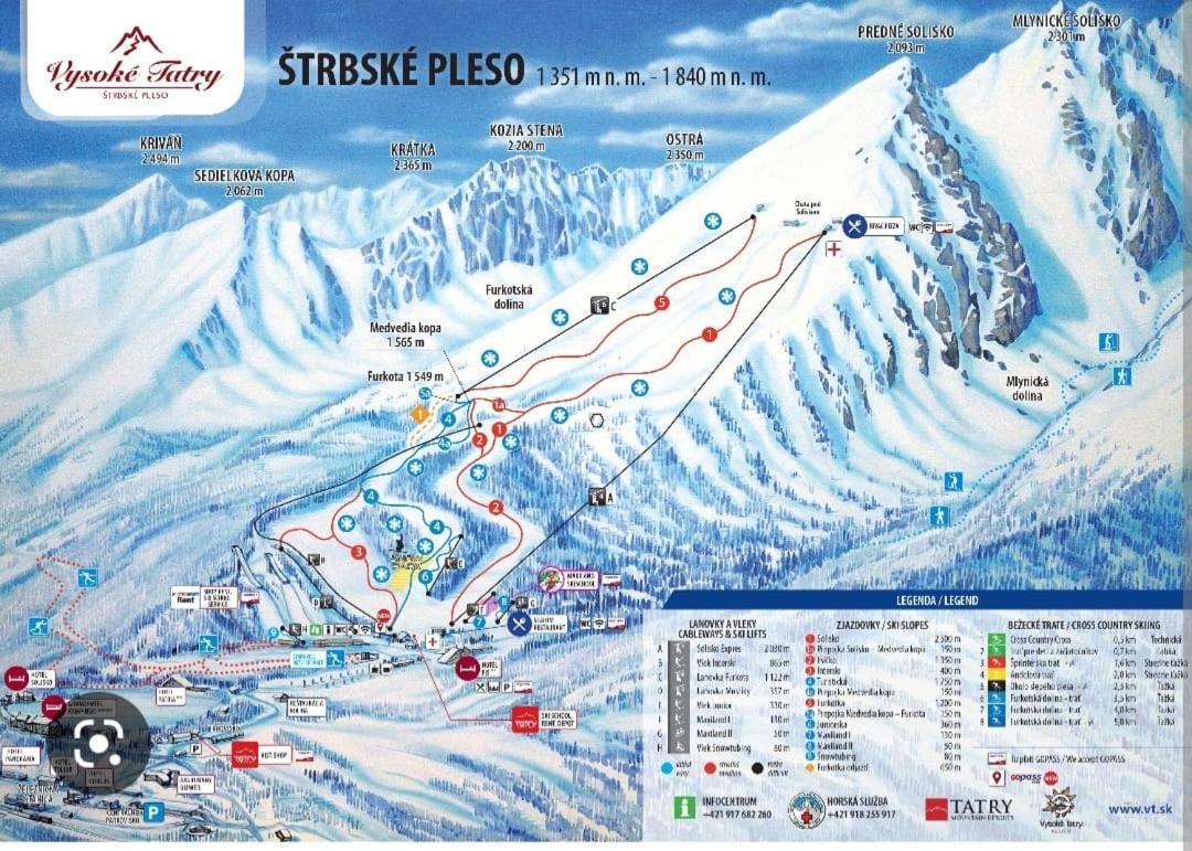 Apartment Tatry Hiking & Wellness Vel'ka Lomnica Buitenkant foto